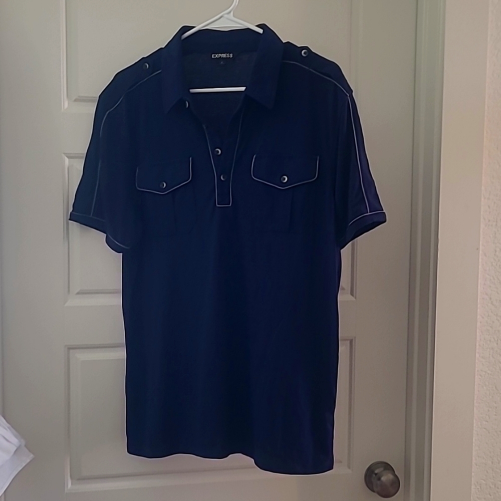 Men's Button Express polo shirt